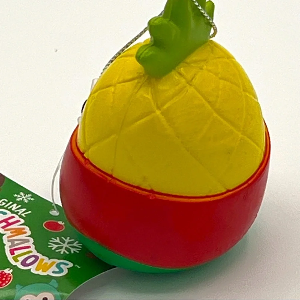 Squishmallows Ornament Holiday Christmas Maui the Pineapple - Picture 3 of 5